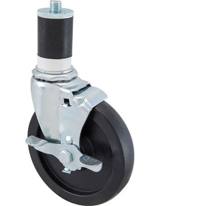 Picture of Caster,Stem(5"Od,W/Brake Black for AllPoints Part# 1201148