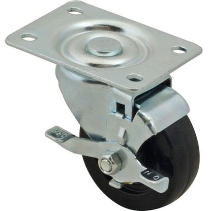 Picture of Caster,Plate(3"Od,Swvl,W Brake for AllPoints Part# 1201198