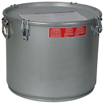 Picture of Pot,Oil Filter35 Lbs, W/ Lid for Miroil Part# 40L