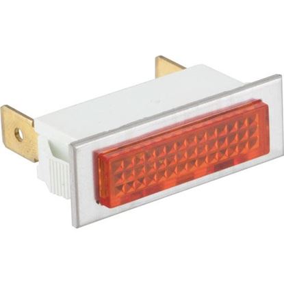 Picture of Light,Indicator (125V, Tabs, Amber) for APW Part# 1515100