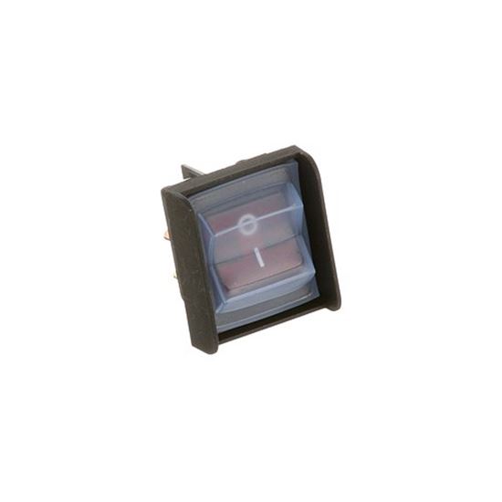 Picture of Switch,Rocker On/Off, Dp St W/ Cover, Red for Duke Part# 222010