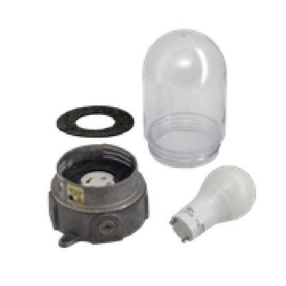 Picture of Kason® - 11806Ledgu24 Fixture,Ledw/Globe,11W for Kason Part# 1001806LED000