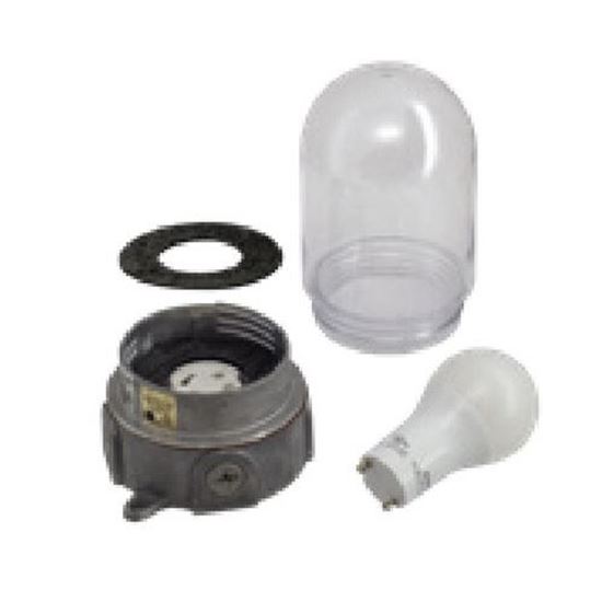Picture of Kason® - 11806Ledgu24 Fixture,Ledw/Globe,11W for Kason Part# 1806LED000
