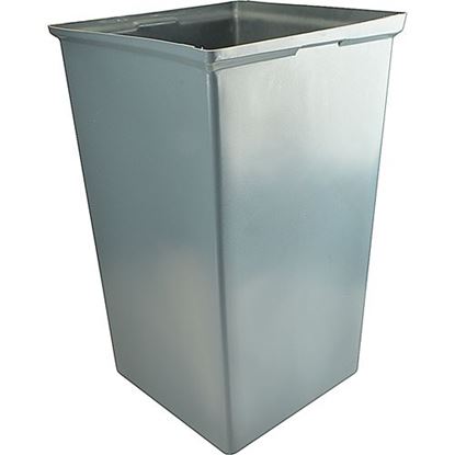 Picture of Trash Liner, Rigid, Grey , 35G, Trash Station for Rubbermaid Part# FG356700GRAY