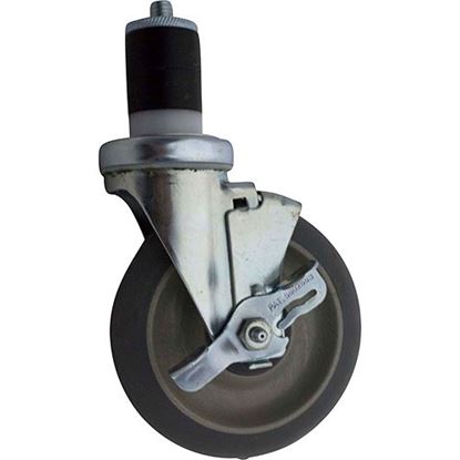 Picture of 5" Caster For Toaster Cart With Brake for AllPoints Part# 8009644