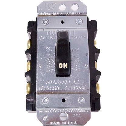 Picture of Switch 3 Pole Single Throw (Fan) for Hubbell Part# -7810UD