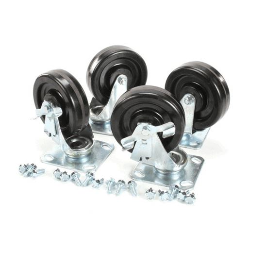 Picture of Casters Kit,6"W/Lock,4Ea for Traulsen Part# CK1
