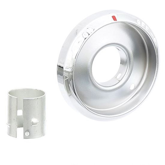 Picture of Bezel, T'Stat, Chrome , Ir Oven for Imperial Part# 1105