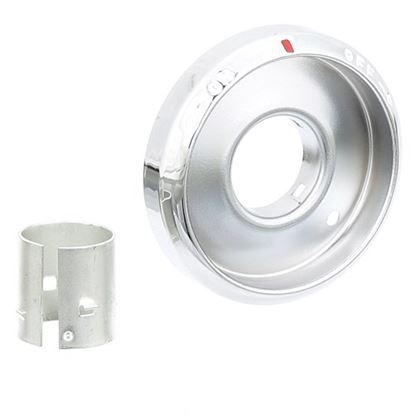 Picture of Bezel, T'Stat, Chrome , Ir Oven for Imperial Part# 1103