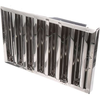 Picture of Hood Filter, Type6, S/S , 16X25 W/ Btm Bracket for AllPoints Part# 8014151