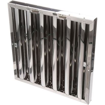 Picture of Hood Filter, Type6, S/S , 20X20 W/ Lock Handles for AllPoints Part# 8014161