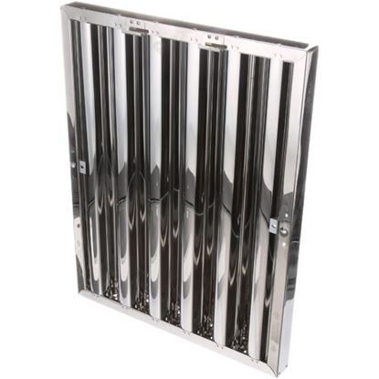 Picture of Hood Filter, Type6, S/S , 25X20 W/ Lock Handles for AllPoints Part# 8014172