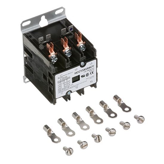 Picture of Contactor Kit, 208/240V, 40Fla/50A Res., 3P, Wi for Henny Penny Part# 19405