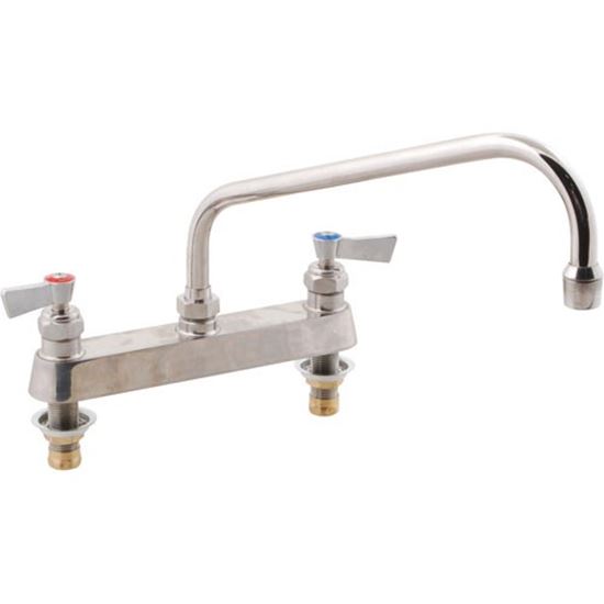 Faucet,8"Dk12"Sp, S/S for Fisher Manufacturing Part F3313. Restaurant Equipment & Foodservice