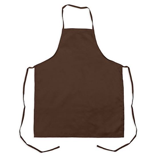 Picture of 32 In Bib Apron Coffee for AllPoints Part# 1033COF