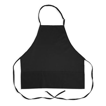 Picture of 27 In Bib Apron Black 3 Pocket for AllPoints Part# 1040BLK