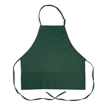 Picture of 27 In Bib Apron Forest Green 3 Pocket for AllPoints Part# 1040FGN