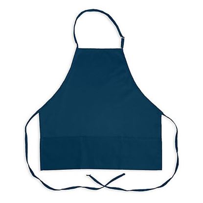Picture of 27 In Bib Apron Navy 3 Pocket for AllPoints Part# 1040NAV