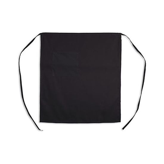 Picture of 30 In Bistro Apron Black 1 Pocket for AllPoints Part# 1041BLK