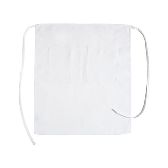 Picture of 32 In Bistro Apron White 2 Pockets for AllPoints Part# 1043WHT