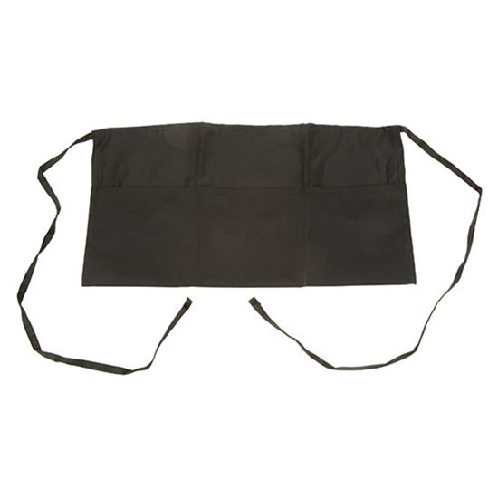 Picture of 11 In Waist Apron Black 3 Pockets for AllPoints Part# 1046BLK