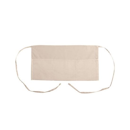 Picture of 11 In Waist Apron Light Taupe 3 Pockets for AllPoints Part# 1046LTP