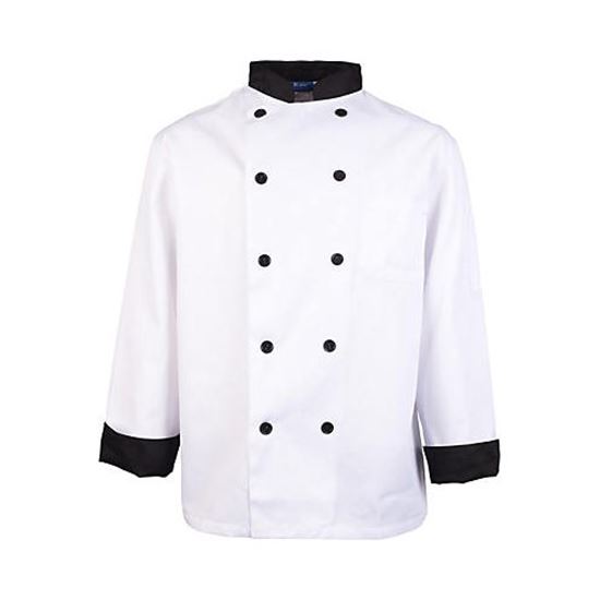 Picture of Xl Executive Chef Coat Black Trim for AllPoints Part# 1048XL