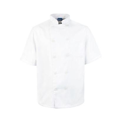 Picture of Xl Mens Chef Coat Short Sleeve for AllPoints Part# 1051XL