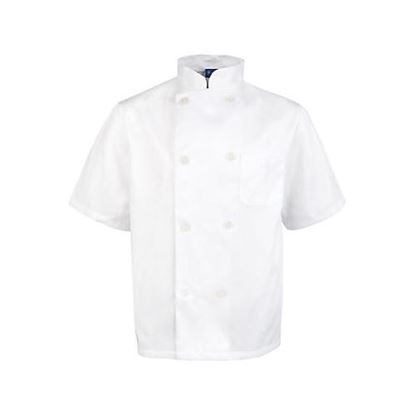 Picture of Xs Chef Coat Short Sleeve for AllPoints Part# 1435XS