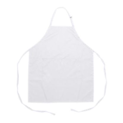 Picture of 32 In Bib Apron White 2 Pockets for AllPoints Part# 1557WHT