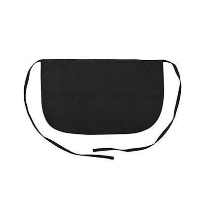 Picture of 13In Rounded Waist Apron Black for AllPoints Part# 2103BLK