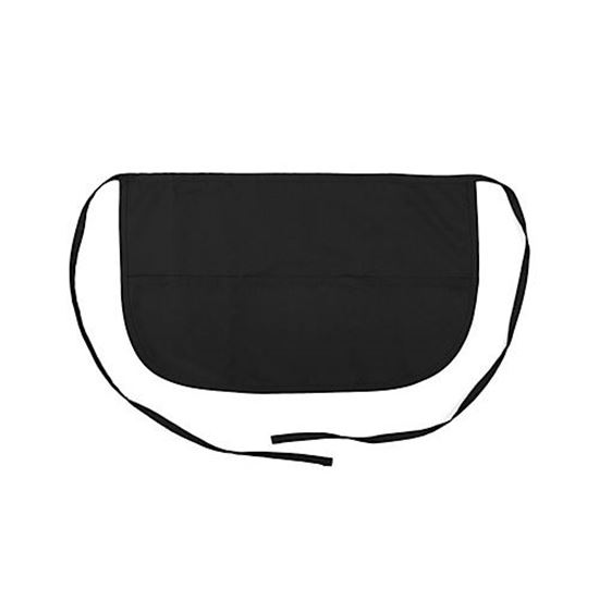 Picture of 13In Rounded Waist Apron Black for AllPoints Part# 2103BLK