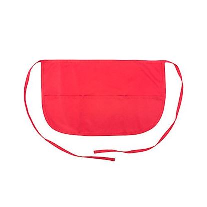 Picture of 13In Rounded Waist Apron Red for AllPoints Part# 2103RED
