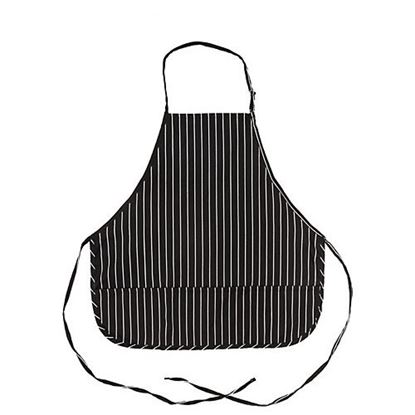 Picture of 27 In Rounded Bib Apron Striped 3 Pocket for AllPoints Part# 2119CKS