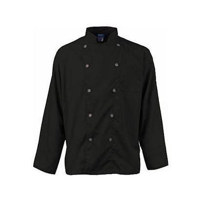 Picture of Xl Mens Active Chef Coat Black/Slate Ls for AllPoints Part# 2122BKSLXL