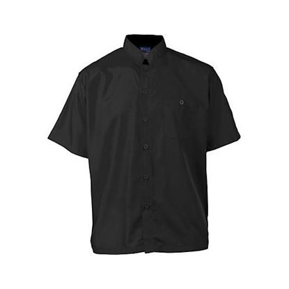 Picture of Lg Active Chef Shirt Mens Black Ss for AllPoints Part# 2126BKBKL
