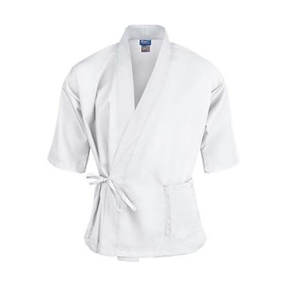 Picture of 3Xl Sushi Chef Coat White 3/4 Sleeve for AllPoints Part# 2129WHWH3XL