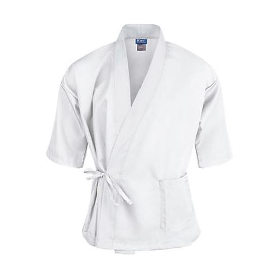 Picture of Xl Sushi Chef Coat White 3/4 Sleeve for AllPoints Part# 2129WHWHXL