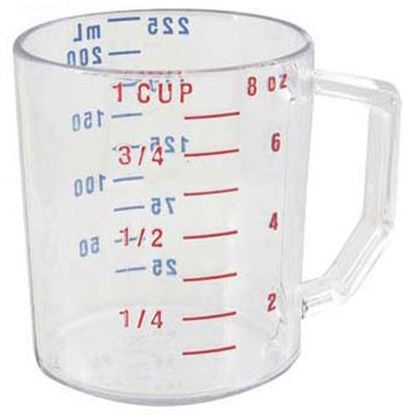 Picture of Cup,Measuring(1 Cup,Dry,Clear) for Cambro Part# 25MCCW135