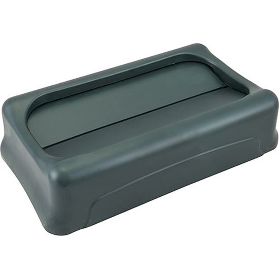 Picture of Slim Jimâ® Swing Lid Green for Rubbermaid Part# 1829400