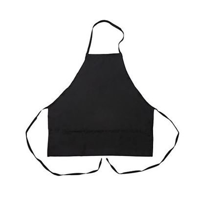 Picture of 27 In Bib Apron 3 Pocket Black for AllPoints Part# 2776BLK