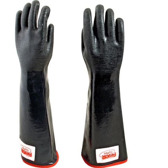 Picture of Mitts-Oven, Black W/Red Strip (Bacon) for AllPoints Part# 8011150