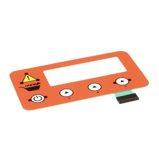 Picture of F3D3 Keypad,  Green Lcd for AllPoints Part# 8015600