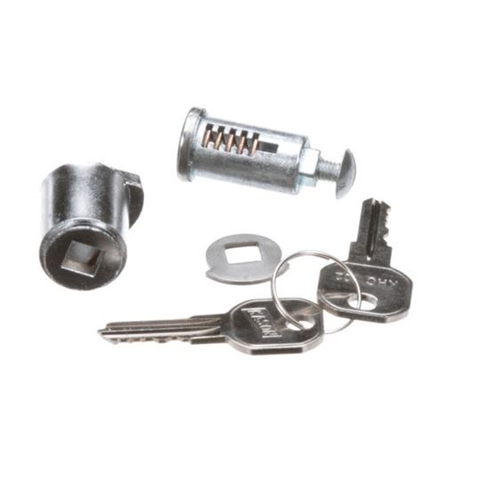 Picture of Cylinder Lock,Keys #102  for Nor-Lake Part# 164338