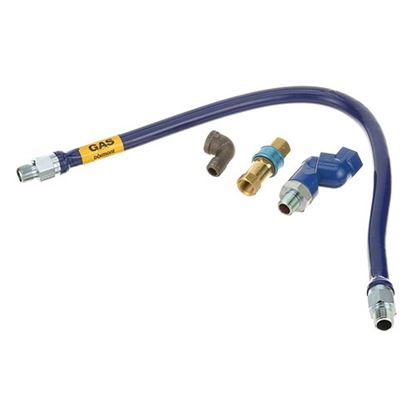 Picture of Gas Hose, Blue 1/2" Dia  for Dormont Part# 1650BPQ36