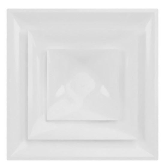 Picture of 8 In Fire Rated Diffuser White 3 Cone for AllPoints Part# 8018484