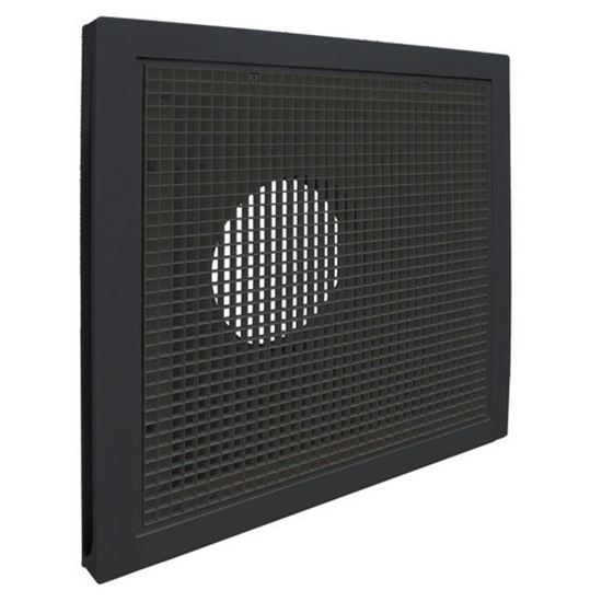 Picture of 8 In Black Filter Grille  for AllPoints Part# 8018521
