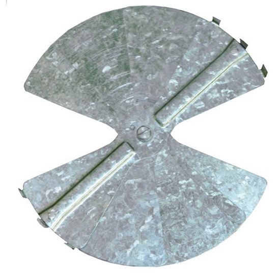 Picture of 6 In Radial Damper Round 2/Pk for AllPoints Part# 8018557