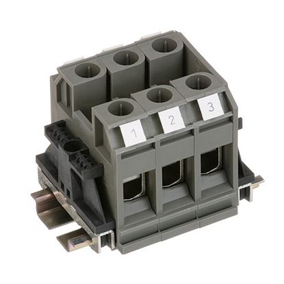 Picture of Terminal Block Assm 3 Pole for Southbend Part# 6161-3
