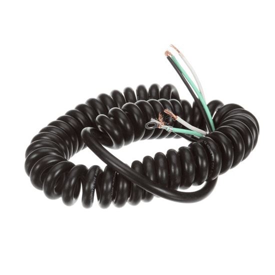 Picture of Cord 18/3 10A 125V 105C Blk Cl for Hatco Part# 02.18.161.01